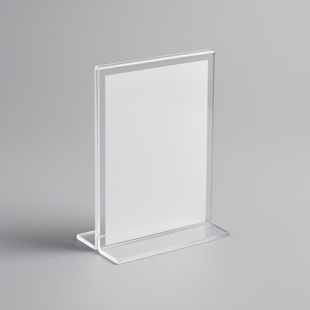 Porte-menus acrylique professionnel pour restaurants, hôtels et collectivités