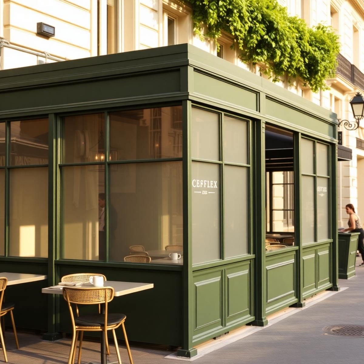 Paravents et brise-vent de terrasse pour restaurants, hôtels et collectivités
